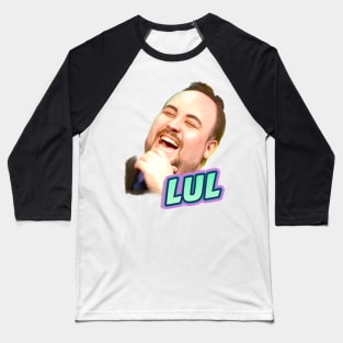 twitch emote LUL HD redesigned TotalBiscuit - Cynical Brit Baseball T-Shirt